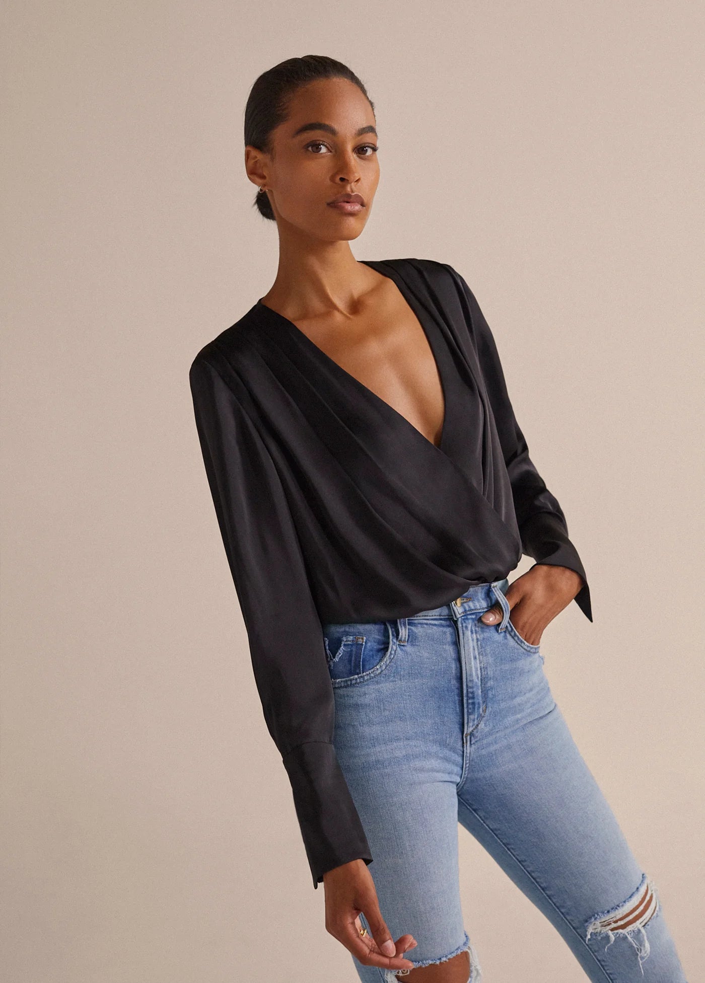 Favorite Daughter The Date Blouse Bodysuit  Anthropologie Japan - Women's  Clothing, Accessories & Home