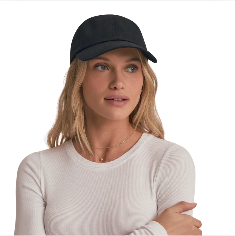 NEW FAVORITE DAUGHTER women\'s wool baseball cap with leather strap in camel Favorite Daughter Women main image 4